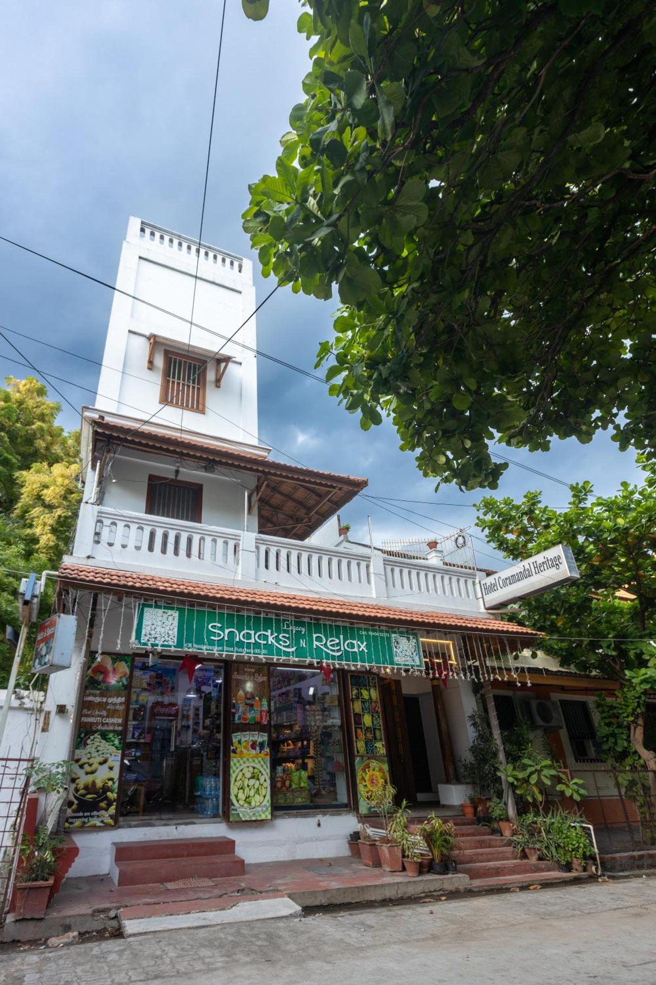 Coramandal Heritage Puduccseri Kültér fotó